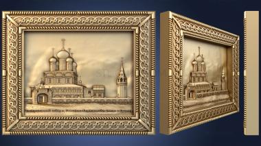 3D model Resurrection Cathedral panel (STL)